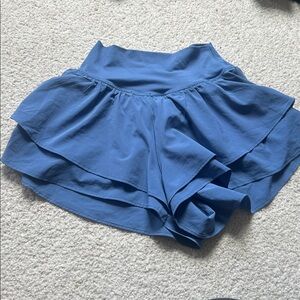 Offline blue shorts  cross over flowy shorts .